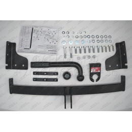 4528.12 SHERIFF Фаркоп на Xcite X-Cross 7 2024-, Chery Tiggo 7 Pro 2020-2024, Chery Tiggo 7 Pro Max 2023- без подрезки бампера. Тип шара: A. Нагрузки: 1200/75 кг, масса фаркопа 14,67 кг (без эл