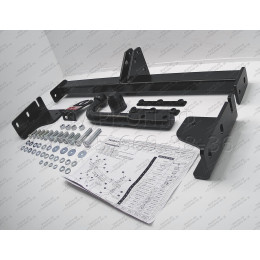 4528.12 SHERIFF Фаркоп на Xcite X-Cross 7 2024-, Chery Tiggo 7 Pro 2020-2024, Chery Tiggo 7 Pro Max 2023- без подрезки бампера. Тип шара: A. Нагрузки: 1200/75 кг, масса фаркопа 14,67 кг (без эл