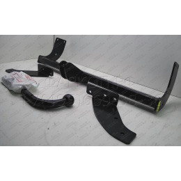 7160 Трейлер Фаркоп для Mitsubishi ASX 2010-2022, Citroen C4 Aircross 2012-2016, Peugeot 4008 2012-2016. Требуется подрезка бампера. Тип шара: A. Нагрузки: 1200/60 кг, масса фаркопа 17,8