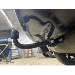 7351-A ORIS Фаркоп на Land Rover Freelander II 2007-2012 без выреза в бампере. Тип шара: A. Нагрузки: 1500/50 кг, масса фаркопа 15,5 кг (без электрики в комплекте)