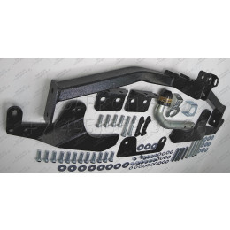 90912-A MOTODOR Фаркоп с оцинкованным шаром на Hyundai Starex 2008-2018, 2018-2023, Hyundai H1 2008-2018, 2018-2023. Необходима подрезка бампера. Тип шара: A. Нагрузки: 1500/100 кг, ма