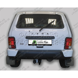 T-VAZ-45A TAVIALS ТСУ со съемным шаром для Lada Niva Legend Urban 2020-, Лада Нива 4x4 Urban 2014-2020 с газовым оборудованием. Без снятия и выреза бампера. Нагрузки: 1200/75 