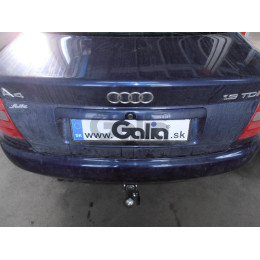 A035C GALIA Полностью оцинкованный фаркоп на Audi A4 седан/универсал 1994-2000, включая 4WD (Quattro). Подрозетник убирается за бампер. Тип шара: C (горизонтал