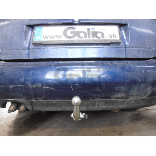 A035C GALIA Полностью оцинкованный фаркоп на Audi A4 седан/универсал 1994-2000, включая 4WD (Quattro). Подрозетник убирается за бампер. Тип шара: C (горизонтальный съемный). Невидимый вырез бампера. Нагрузки: 1800/75 кг, масса фаркопа 18,85 кг