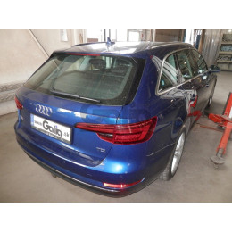 A052A GALIA Полностью оцинкованный фаркоп на Audi A4 седан/универсал 2016-2024, Audi A4 Allroad Quattro 2016-2024, Audi A5 2016-2024. Подрозетник убирается за бампер. Тип шара: 