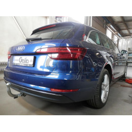 A052A GALIA Полностью оцинкованный фаркоп на Audi A4 седан/универсал 2016-2024, Audi A4 Allroad Quattro 2016-2024, Audi A5 2016-2024. Подрозетник убирается за бампер. Тип шара: 