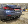 B-082 STEINHOF Фаркоп на BMW 5-Series седан G30 / универсал G31 2017-2023, BMW 6-Series Gran Turismo G32 2017-2023, BMW 7-Series G11,G12 2015-2022. Требуется подрезка бампера. Тип шара: A. Нагрузки: 2300/120 кг, масса фаркопа 17,05 кг (без электрики в ком