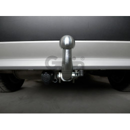 B019C GALIA Полностью оцинкованный фаркоп на BMW X3 F25 2010-2017, BMW X4 F26 2014-2018, кроме моделей с M-пакетом. Подрозетник убирается за бампер. Тип шара: C (гори
