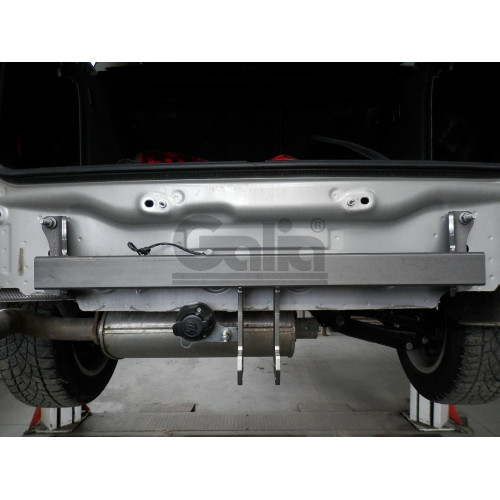 B019C GALIA Полностью оцинкованный фаркоп на BMW X3 F25 2010-2017, BMW X4 F26 2014-2018, кроме моделей с M-пакетом. Подрозетник убирается за бампер. Тип шара: C (горизонтальный съемный). Установка без выреза бампера. Нагрузки: 2400/100 кг, масса фаркопа 1