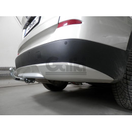 B019C GALIA Полностью оцинкованный фаркоп на BMW X3 F25 2010-2017, BMW X4 F26 2014-2018, кроме моделей с M-пакетом. Подрозетник убирается за бампер. Тип шара: C (гори