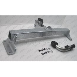 B019C GALIA Полностью оцинкованный фаркоп на BMW X3 F25 2010-2017, BMW X4 F26 2014-2018, кроме моделей с M-пакетом. Подрозетник убирается за бампер. Тип шара: C (гори