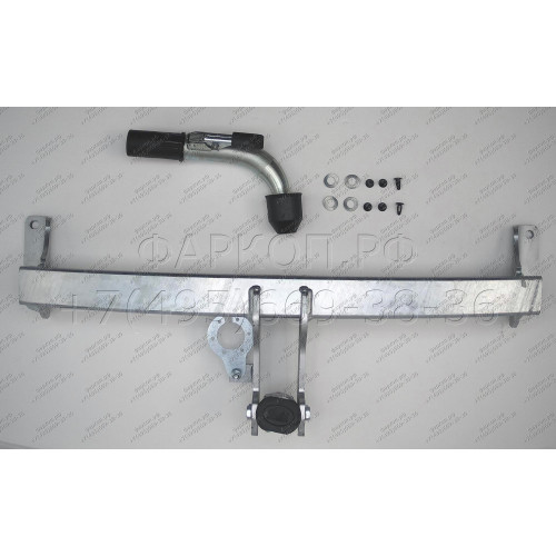 B019C GALIA Полностью оцинкованный фаркоп на BMW X3 F25 2010-2017, BMW X4 F26 2014-2018, кроме моделей с M-пакетом. Подрозетник убирается за бампер. Тип шара: C (горизонтальный съемный). Установка без выреза бампера. Нагрузки: 2400/100 кг, масса фаркопа 1