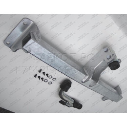 B019C GALIA Полностью оцинкованный фаркоп на BMW X3 F25 2010-2017, BMW X4 F26 2014-2018, кроме моделей с M-пакетом. Подрозетник убирается за бампер. Тип шара: C (гори