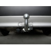 B019V GALIA Полностью оцинкованный фаркоп на BMW X3 F25 2010-2017, BMW X4 F26 2014-2018, кроме моделей с M-пакетом. Подрозетник убирается за бампер. Тип шара: AV (вертикальное быстросъемное крепление шара на ключе). Установка без выреза бампера. Нагрузки: