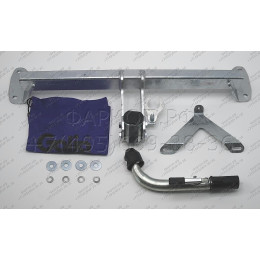 B0216C GALIA Полностью оцинкованный фаркоп на BMW 3-Series Gran Turismo F34 06/2013-2019. Подрозетник убирается за бампер. Тип шара: C (горизонтальный съемный). Уста