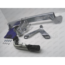 B0216C GALIA Полностью оцинкованный фаркоп на BMW 3-Series Gran Turismo F34 06/2013-2019. Подрозетник убирается за бампер. Тип шара: C (горизонтальный съемный). Уста