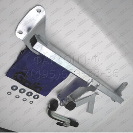 B0216C GALIA Полностью оцинкованный фаркоп на BMW 3-Series Gran Turismo F34 06/2013-2019. Подрозетник убирается за бампер. Тип шара: C (горизонтальный съемный). Уста