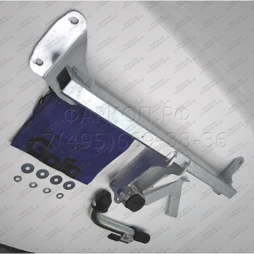 B0216C GALIA Полностью оцинкованный фаркоп на BMW 3-Series Gran Turismo F34 06/2013-2019. Подрозетник убирается за бампер. Тип шара: C (горизонтальный съемный). Установка без выреза бампера. Нагрузки: 1900/75 кг, масса фаркопа 14,27 кг