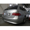 B022C GALIA Полностью оцинкованный фаркоп на BMW 5-Series E60 седан / E61 универсал 2003-2010, в т.ч. подходит с M-пакет. Подрозетник убирается за бампер. Тип шара: C (горизонтальный съемный). Невидимый вырез бампера. Нагрузки: 2000/90 кг, масса фаркопа 1