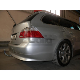 B022C GALIA Полностью оцинкованный фаркоп на BMW 5-Series E60 седан / E61 универсал 2003-2010, в т.ч. подходит с M-пакет. Подрозетник убирается за бампер. Тип ша