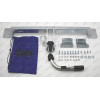 B022C GALIA Полностью оцинкованный фаркоп на BMW 5-Series E60 седан / E61 универсал 2003-2010, в т.ч. подходит с M-пакет. Подрозетник убирается за бампер. Тип шара: C (горизонтальный съемный). Невидимый вырез бампера. Нагрузки: 2000/90 кг, масса фаркопа 1