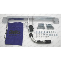 B022C GALIA Полностью оцинкованный фаркоп на BMW 5-Series E60 седан / E61 универсал 2003-2010, в т.ч. подходит с M-пакет. Подрозетник убирается за бампер. Тип ша