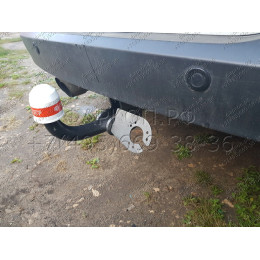 9151 Трейлер Фаркоп для Volkswagen Tiguan 2007-2016, Tiguan 2 2016-2024, Skoda Kodiaq 2017-2023, Skoda Karoq 2020-. Требуется подрезка бампера. Тип шара: A. Нагрузки: 1100/50 кг, масса фарк