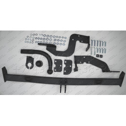 C-041 STEINHOF Фаркоп на Citroen C4 Picasso 2006-2013, Citroen Grand C4 Picasso 2006-2013 без снятия и подрезки бампера. Тип шара: A. Нагрузки: 1800/75 кг, масса фаркопа 19,5 кг (без эл