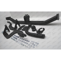 C-041 STEINHOF Фаркоп на Citroen C4 Picasso 2006-2013, Citroen Grand C4 Picasso 2006-2013 без снятия и подрезки бампера. Тип шара: A. Нагрузки: 1800/75 кг, масса фаркопа 19,5 кг (без эл