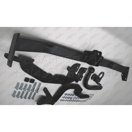 C-041 STEINHOF Фаркоп на Citroen C4 Picasso 2006-2013, Citroen Grand C4 Picasso 2006-2013 без снятия и подрезки бампера. Тип шара: A. Нагрузки: 1800/75 кг, масса фаркопа 19,5 кг (без эл