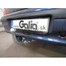 C009C GALIA Полностью оцинкованный фаркоп на Citroen Saxo 1995-2003, Peugeot 106 1995-2003. Тип шара: C (горизонтальный съемный). Установка без снятия и выреза бампер