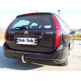 C040A GALIA Полностью оцинкованный фаркоп на Citroen C5 I и II универсал 2001-2008, с 2005-2008 необходим блок согласования. Тип шара: A. Невидимый вырез бампера.