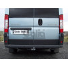 C042C GALIA Полностью оцинкованный фаркоп на Citroen Jumper 2006-, FIAT Ducato III 2006-, Peugeot Boxer 2006-, Opel Movano 2021-, Toyota Proace Max 2024- L1, L2, L3, L4. Тип шара: C (горизонтальный съемный). Установка без выреза бампера. Нагрузки: 3000/15