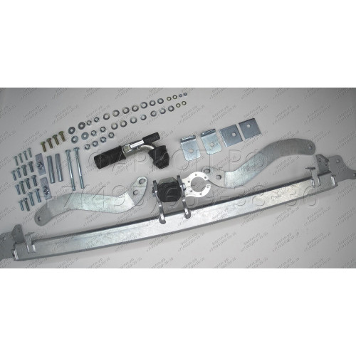 C042C GALIA Полностью оцинкованный фаркоп на Citroen Jumper 2006-, FIAT Ducato III 2006-, Peugeot Boxer 2006-, Opel Movano 2021-, Toyota Proace Max 2024- L1, L2, L3, L4. Тип шара: C (горизонтальный съемный). Установка без выреза бампера. Нагрузки: 3000/15