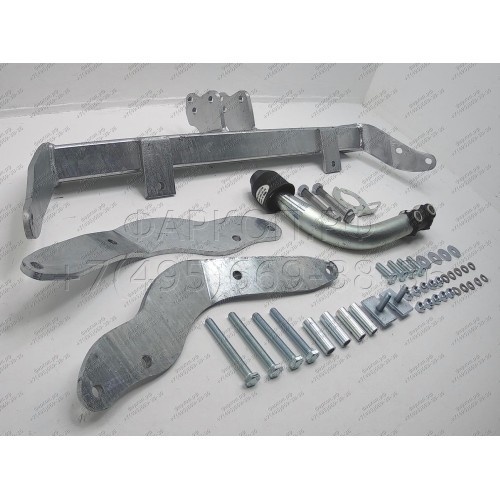 C047A GALIA Полностью оцинкованный фаркоп на Citroen Xsara Picasso 2000-2010. Особенности: с 2006- необходим блок согласования. Тип шара: A. Установка без снятия и выреза бампера. Нагрузки: 1300/80 кг, масса фаркопа 14,02 кг