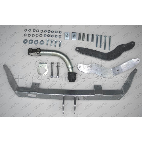 C047A GALIA Полностью оцинкованный фаркоп на Citroen Xsara Picasso 2000-2010. Особенности: с 2006- необходим блок согласования. Тип шара: A. Установка без снятия и выреза бампера. Нагрузки: 1300/80 кг, масса фаркопа 14,02 кг