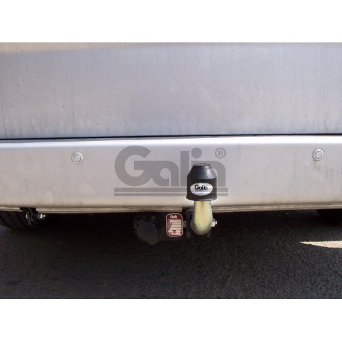 C050C GALIA Полностью оцинкованный фаркоп на Citroen Jumpy 2006-2016, FIAT Scudo 2007-2016, Peugeot Expert 2007-2016, Toyota Proace 2013-2016, Citroen Dispatch 2006-2016 в т.ч. с парктрониками. Тип шара: C (горизонтальный съемный). Невидимый вырез бампера
