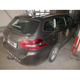 C068C GALIA Полностью оцинкованный фаркоп на Citroen C4 SpaceTourer 2018-, Citroen Grand C4 SpaceTourer 2018-, Citroen C4 Picasso 2013-2018, Citroen C4 Grand Picasso 2013-2018, Peugeot 308 хетчбек 3/5 дверей 2013-