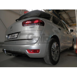 C068C GALIA Полностью оцинкованный фаркоп на Citroen C4 SpaceTourer 2018-, Citroen Grand C4 SpaceTourer 2018-, Citroen C4 Picasso 2013-2018, Citroen C4 Grand Picasso 2013-2018, Peugeot 308 хетчбек 3/5 дверей 2013-