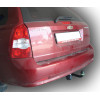 C204-A Лидер-плюс ТСУ для Chevrolet Lacetti универсал 2004-2012 без снятия и выреза бампера. Нагрузки: 1200/75 кг, масса фаркопа 18,8 кг, требуется 4 сверления (без электрики в комплекте)