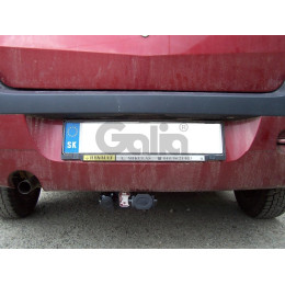 D033C GALIA Полностью оцинкованный фаркоп на Renault Logan седан 2005-2014. Тип шара: C (горизонтальный съемный). Установка без снятия и выреза бампера. Нагр
