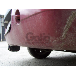 D033C GALIA Полностью оцинкованный фаркоп на Renault Logan седан 2005-2014. Тип шара: C (горизонтальный съемный). Установка без снятия и выреза бампера. Нагр