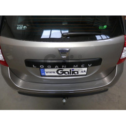 D047C GALIA Полностью оцинкованный фаркоп на Dacia Logan II универсал/фургон/пикап 2013-2021. Подрозетник убирается за бампер. Тип шара: C (горизонтальный с