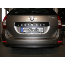 D047C GALIA Полностью оцинкованный фаркоп на Dacia Logan II универсал/фургон/пикап 2013-2021. Подрозетник убирается за бампер. Тип шара: C (горизонтальный с