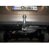 D047C GALIA Полностью оцинкованный фаркоп на Dacia Logan II универсал/фургон/пикап 2013-2021. Подрозетник убирается за бампер. Тип шара: C (горизонтальный съемный). Установка без снятия и выреза бампера. Нагрузки: 1300/75 кг, масса фаркопа 15,97 кг