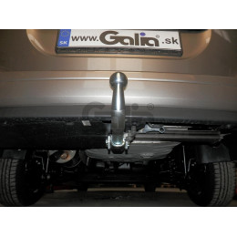 D047C GALIA Полностью оцинкованный фаркоп на Dacia Logan II универсал/фургон/пикап 2013-2021. Подрозетник убирается за бампер. Тип шара: C (горизонтальный с