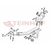 F-074 STEINHOF Фаркоп на Dodge Journey, в т.ч. 4WD 2008-2020, FIAT Freemont, в т.ч. 4WD 2011-2020. Требуется подрезка бампера. Тип шара: A. Нагрузки: 1600/80 кг, масса фаркопа 15,7 кг (без электрики в комплекте)
