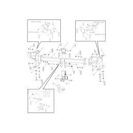 F.0919.003 BERG Фаркоп на Jetour X70 Plus 2023-, Jetour X90 Plus 2023-, Soueast s07 2024-, Soueast s09 2024-. Требуется подрезка бампера. Тип шара: VM (быстросъемный). Нагрузки: 1500/75 кг, м