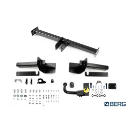 F.0919.003 BERG Фаркоп на Jetour X70 Plus 2023-, Jetour X90 Plus 2023-, Soueast s07 2024-, Soueast s09 2024-. Требуется подрезка бампера. Тип шара: VM (быстросъемный). Нагрузки: 1500/75 кг, м