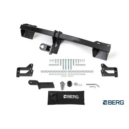 F.4013.002 BERG Фаркоп на Mitsubishi Outlander 2012-2022. Требуется подрезка бампера. Тип шара: E. Нагрузки: 1800/75 кг, масса фаркопа 23 кг (без электрики в комплекте)